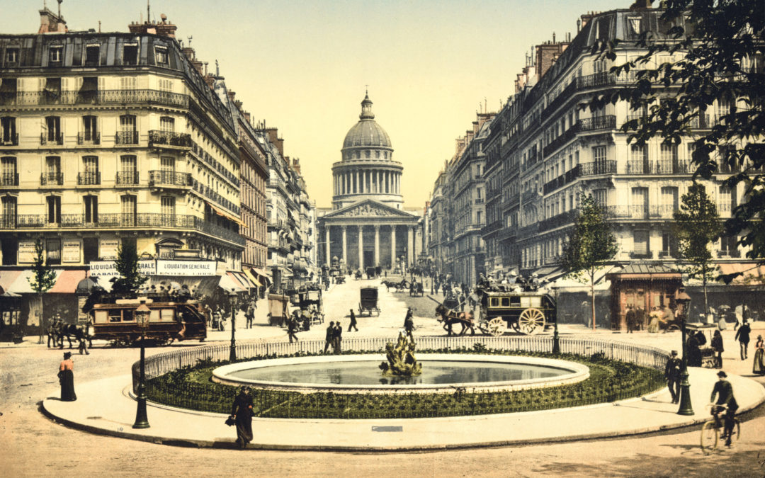 Balade dans Paris vers 1900 en couleurs